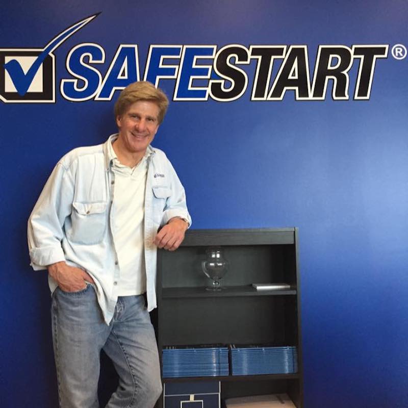 Larry Wilson at SafeStart's New Headquarters in Belleville, Ontario